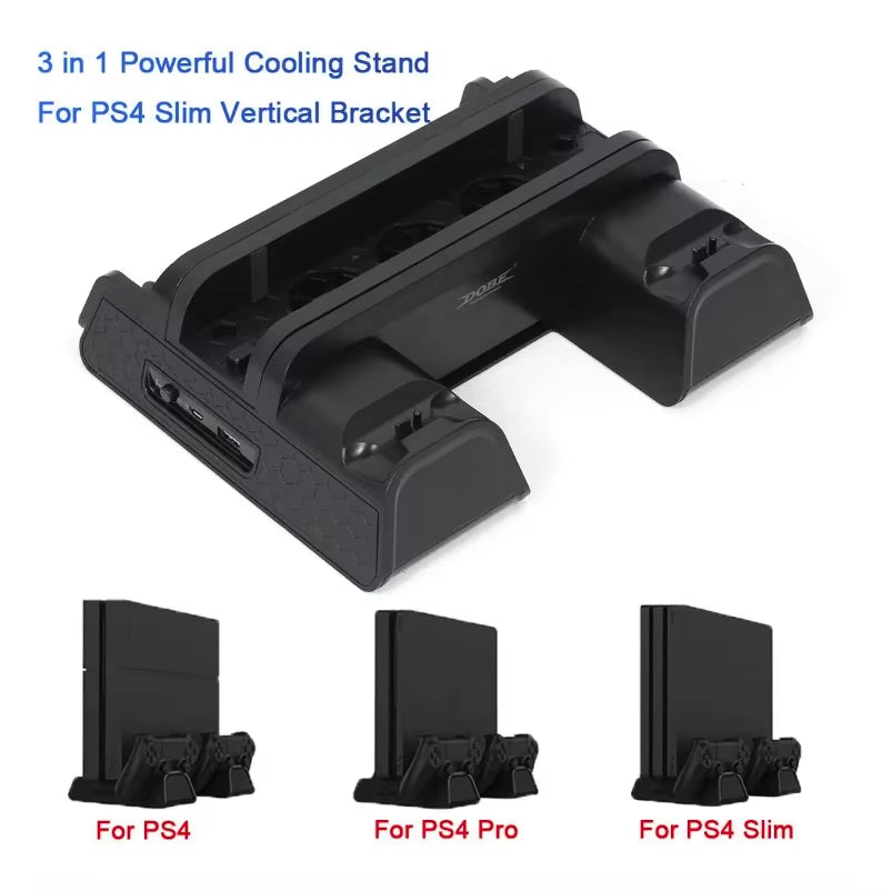 Stand Fan for PS4 – Console & Controller Cooling Accessory