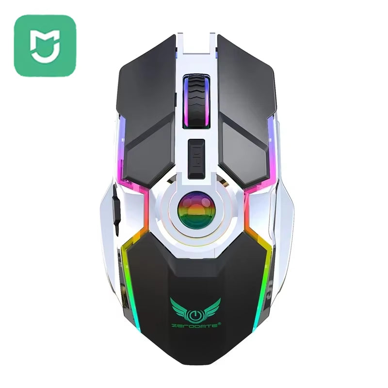Mijia RGB Wireless Mouse – Mechanical, DPI Adjustable, Wireless Charging