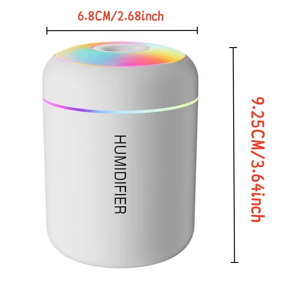 Mini USB Humidifier – Essential Oil Diffuser for Car, Home & Bedroom