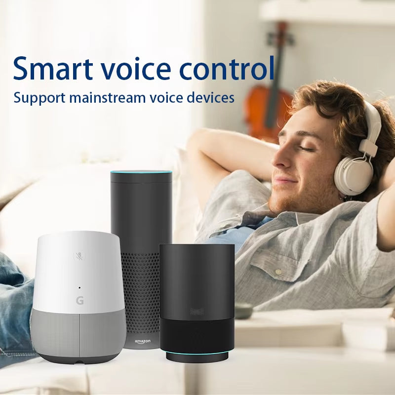 WiFi Smart E27 Bulb – Dimmable RGB Color LED with App & Voice Control