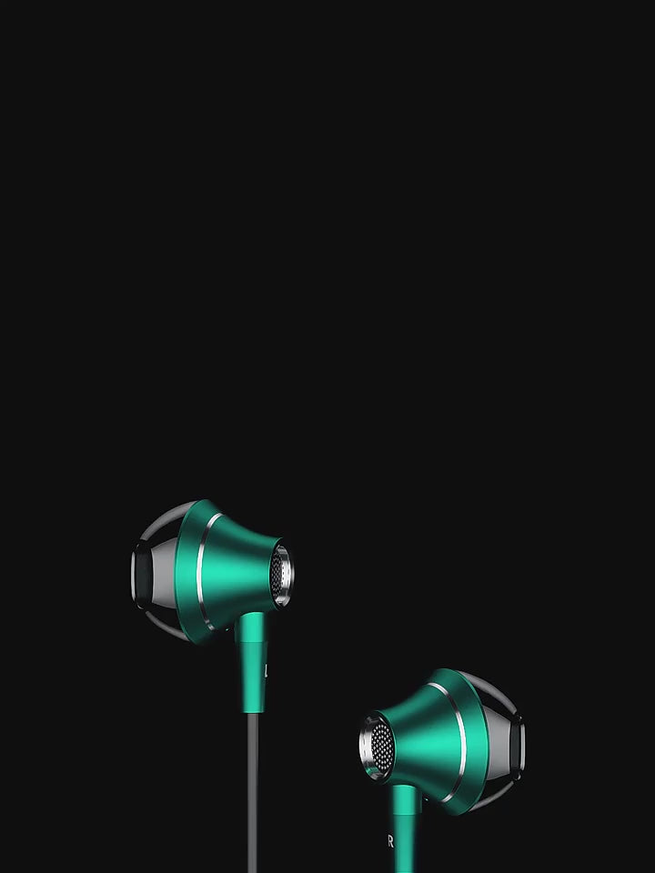 USB-C Wired Earbuds – HiFi Bass Stereo with Mic & Volume Control