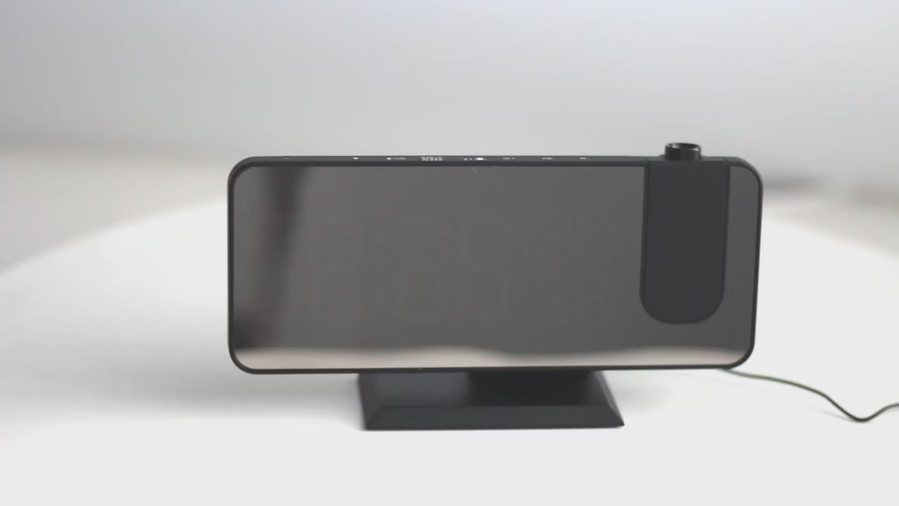 Digital Ceiling Projector Clock – Alarm with FM Radio for Bedroom