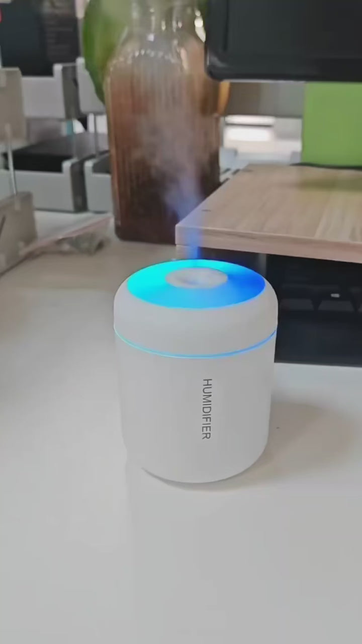 Mini USB Humidifier – Essential Oil Diffuser for Car, Home & Bedroom